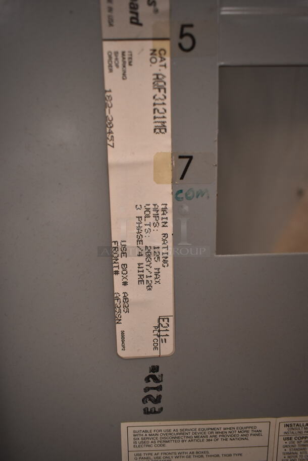 Metal Power Box Enclosure. (front room) - Image 4 of 9