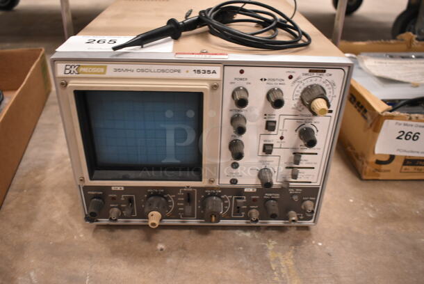 BK Precision 1535A 35 MHz Oscilloscope. 110-120/220-240 Volts. (front room) - Image 3 of 4