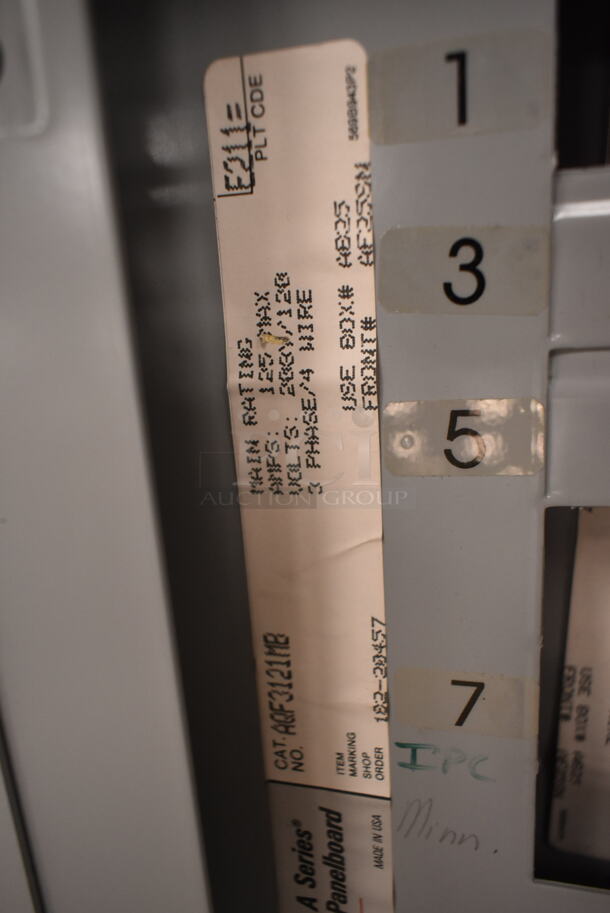 Metal Power Box Enclosure. (front room) - Image 6 of 9