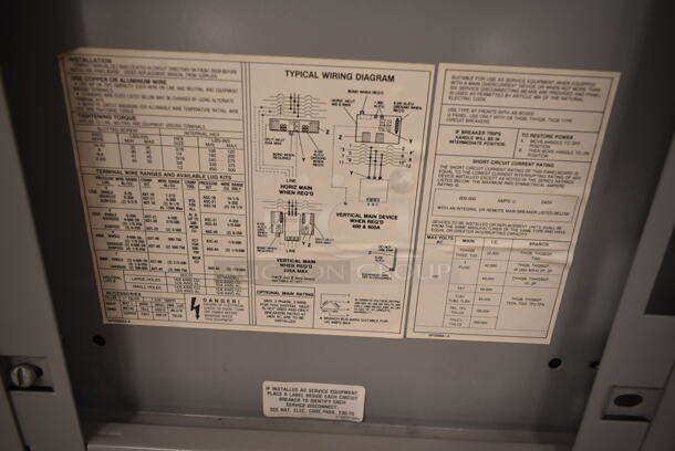 Metal Power Box Enclosure. (front room) - Image 7 of 9