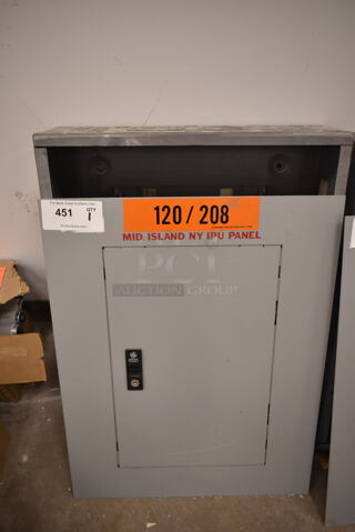 Metal Power Box Enclosure. (front room)