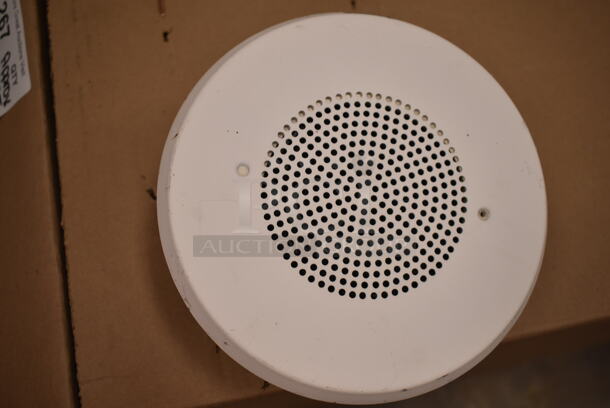 Box of 10 System Sensor SPCWL-BP10 White Round Ceiling Speakers. (front room) - Image 3 of 6
