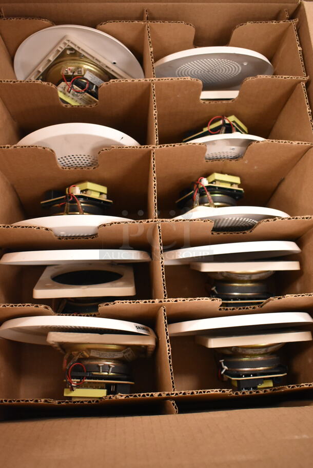 Box of 10 System Sensor SPCWL-BP10 White Round Ceiling Speaker. (front room) - Image 2 of 9