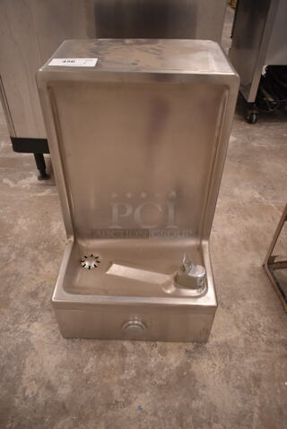 Ebco DP7WM-P Metal Wall Mount Water Fountain. 115 Volts, 1 Phase. (front room)