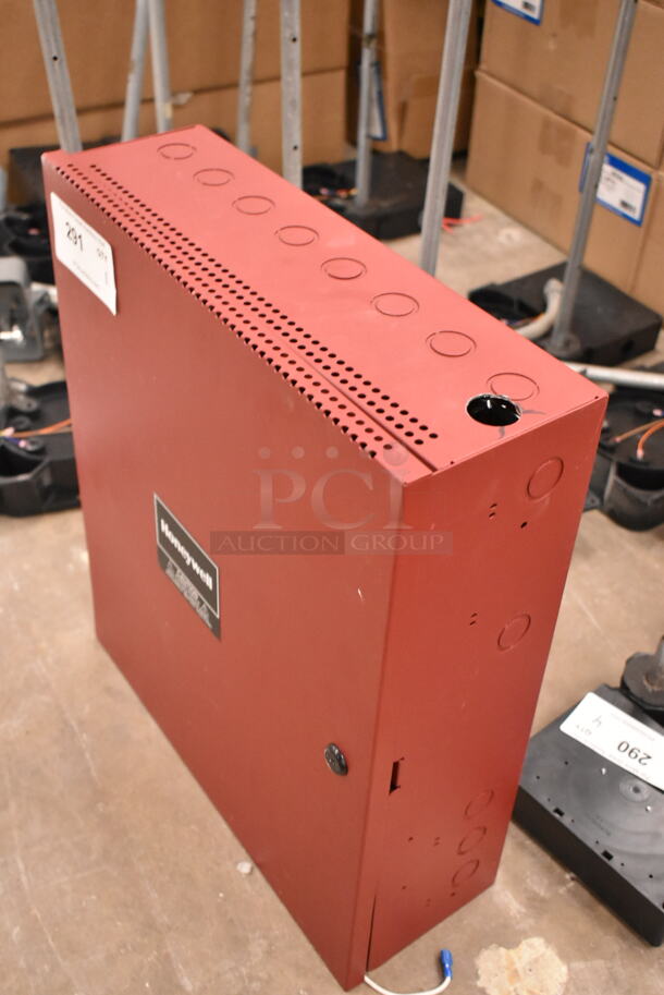Honeywell HPFF8 Red Metal Fire Alarm Panel. (front room) - Image 2 of 7