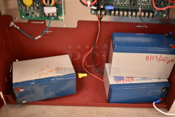 Honeywell HPFF8 Red Metal Fire Alarm Panel. (front room) - Image 4 of 7