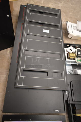 Siemens MLE-6 Enclosure and Siemens MBR-3MP Card Cage Expander Mounting Plate. (front room)