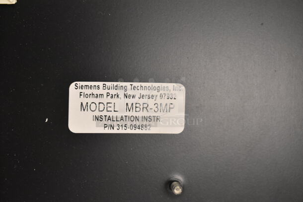 Siemens MLE-6 Enclosure and Siemens MBR-3MP Card Cage Expander Mounting Plate. (front room) - Image 8 of 9