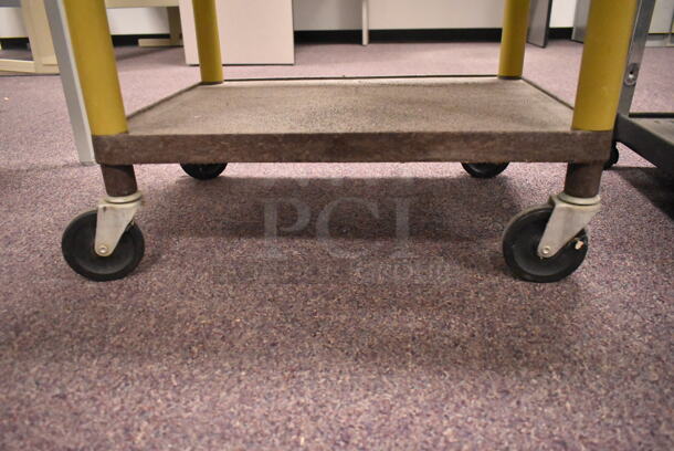 2 Carts on Casters; 2 Tier and 3 Tier. Including 24x18x24. 2 Times Your Bid! (back room) - Image 3 of 7