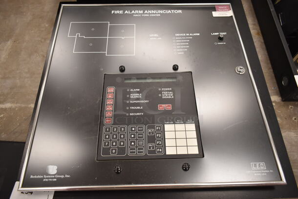 Siemens RCC-1F Remote Command Center and Siemens Fire Alarm Annunciator. (front room) - Image 4 of 11