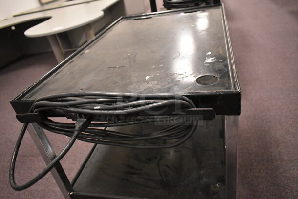 2 Carts on Casters; 2 Tier and 3 Tier. Including 24x18x24. 2 Times Your Bid! (back room) - Image 5 of 7