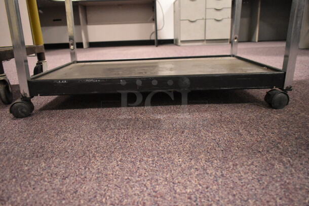 2 Carts on Casters; 2 Tier and 3 Tier. Including 24x18x24. 2 Times Your Bid! (back room) - Image 6 of 7