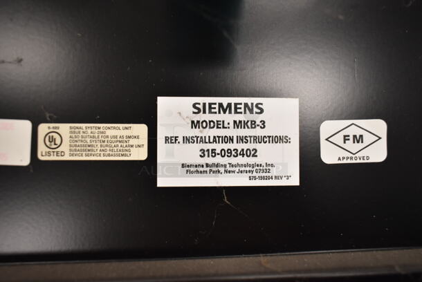 Siemens RCC-1F Remote Command Center and Siemens Fire Alarm Annunciator. (front room) - Image 11 of 11