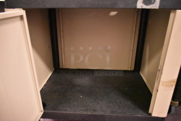 2 Projector Carts on Commercial Casters. Including 24x18x38.5. 2 Times Your Bid! (back room) - Image 4 of 9