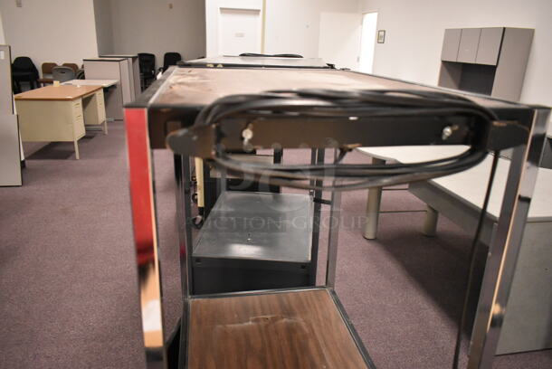 2 AV Carts on Commercial Casters. 2 Times Your Bid! (back room) - Image 7 of 9