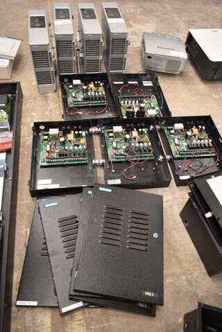 Lot of Siemens Control Panels. (front room)