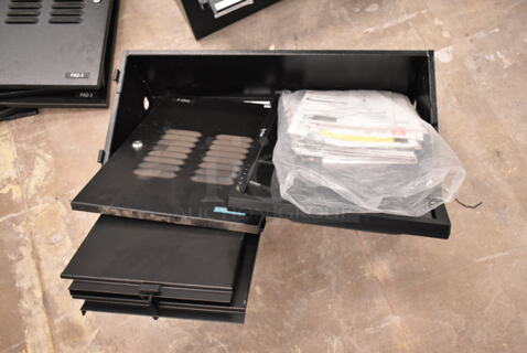 Lot of ViewSonic TD2220 Monitor and Metal Panels. (front room)