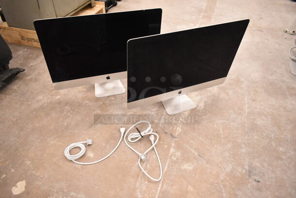 2 Apple A1419 27" iMac Desktop All In One Computer. 100-240 Volts, 1 Phase. 2 Times Your Bid! (front room) - Image 1 of 11