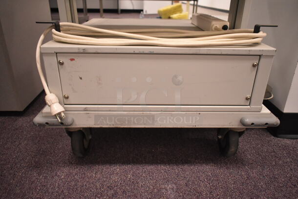 Gray Shelving Unit on Casters. (back room) - Image 8 of 8