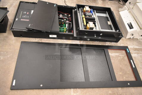 Siemens Black Metal Enclosure. (front room)