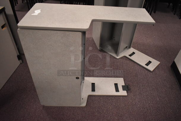 2 Overhead Cabinets for Desk. 2 Times Your Bid! (back room) - Image 4 of 5