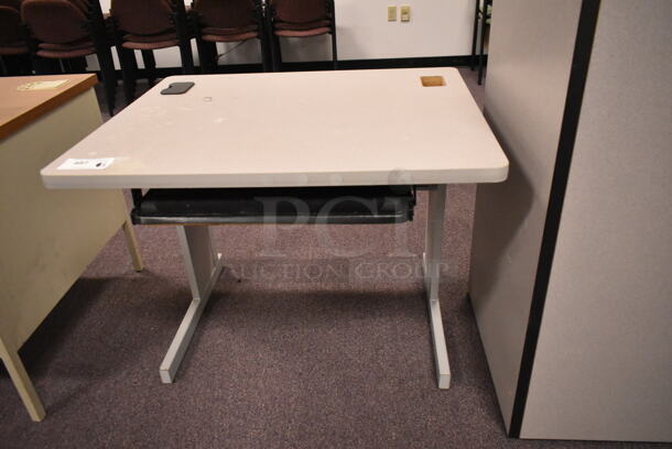 3 Various Desk Pieces Including Desk. 3 Times Your Bid! (back room) - Image 2 of 5