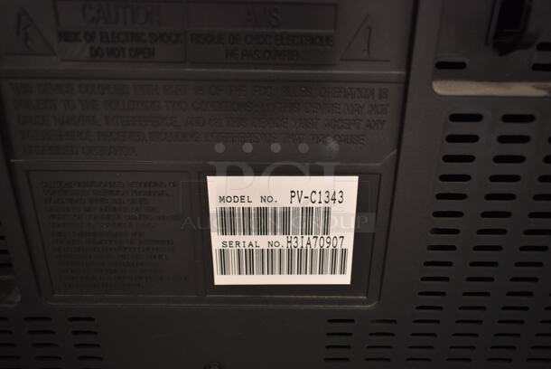 3 Television Monitors; Panasonic PV-C1343, JVC TM-H1700G, Sony CVM-1271. 3 Times Your Bid! (front room) - Image 4 of 10