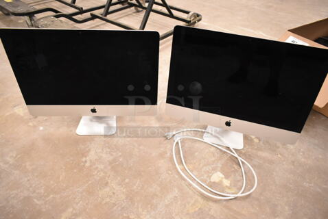 2 Apple A1418 21.5" iMac Desktop All In One Computer. 100-240 Volts, 1 Phase. 2 Times Your Bid! (front room)