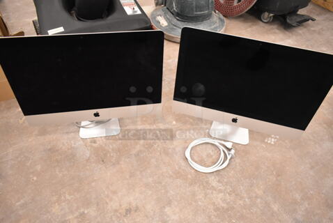 2 Apple A1418 21.5" iMac Desktop All In One Computer. 100-240 Volts, 1 Phase. 2 Times Your Bid! (front room)