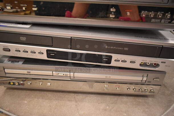 4 Zenith DVD / VHS Players . 4 Times Your Bid! (front room) - Image 3 of 10