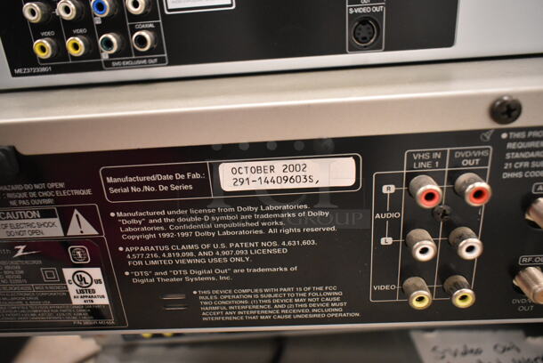 4 Zenith DVD / VHS Players . 4 Times Your Bid! (front room) - Image 6 of 10