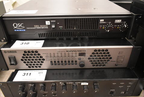 Yamaha XMV8280-D Power Amplifier. (front room)
