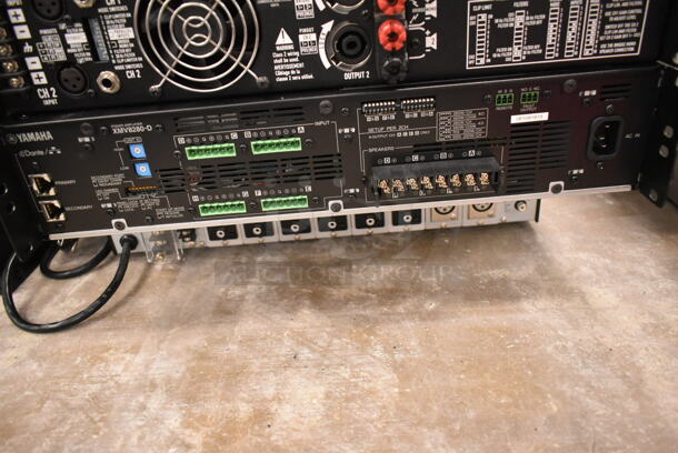 Yamaha XMV8280-D Power Amplifier. (front room) - Image 2 of 2
