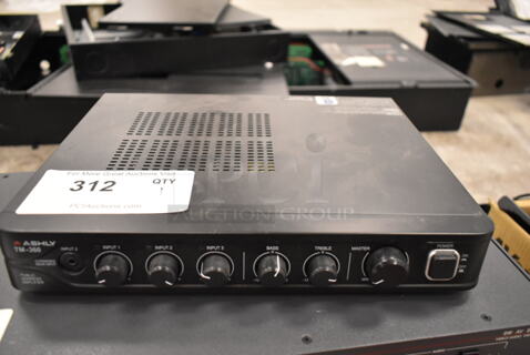 Ashly TM-360 Public Address Amplifier. (front room)