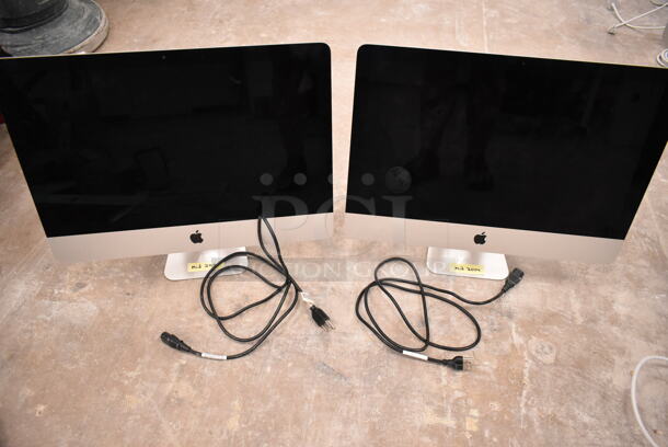 2 Apple A1418 21.5"  iMac Desktop All In One Computer. 100-240 Volts, 1 Phase. 2 Times Your Bid! (front room) - Image 1 of 9