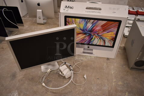 2 Apple Desktop All In One Computers; 1  A1419 27" iMac. 100-240 Volts, 1 Phase. 2 Times Your Bid! (front room)