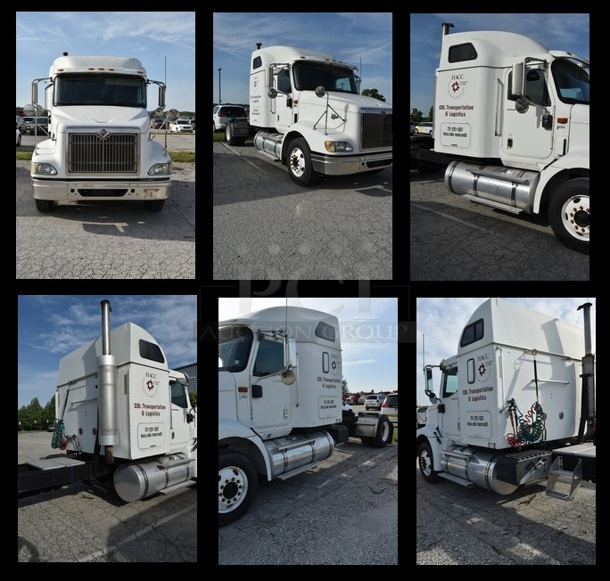 2007 International L9217 TK Truck Tractor Sleeper w/ Mattress. Odometer Reads 513,450. VIN 2HSCDAPN67C367925. Title In Hand. Comes w/ Key. Vehicle Runs and Drives! - Image 11 of 12