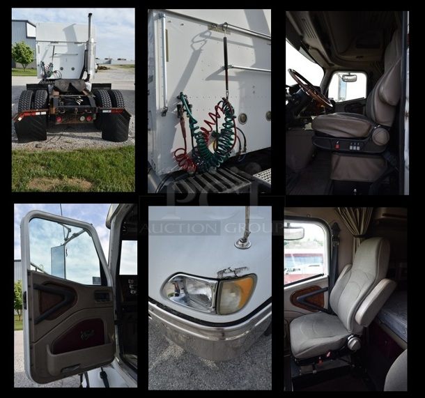 2007 International L9217 TK Truck Tractor Sleeper w/ Mattress. Odometer Reads 513,450. VIN 2HSCDAPN67C367925. Title In Hand. Comes w/ Key. Vehicle Runs and Drives! - Image 12 of 12