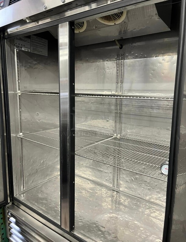 Late Model Turbo Air TSF-49SD Super Deluxe 54 inch Solid Door Reach-In Freezer 115 Volt Working - Image 2 of 7