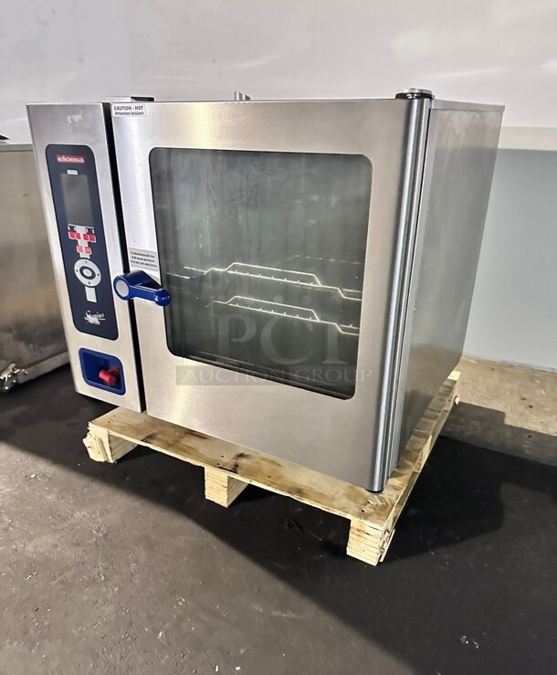 Late Model Eloma Genius T 6-11 6 Pan Full Size Boilerless Electric Combi Oven - 208V, 3 Phase Working - Image 4 of 8
