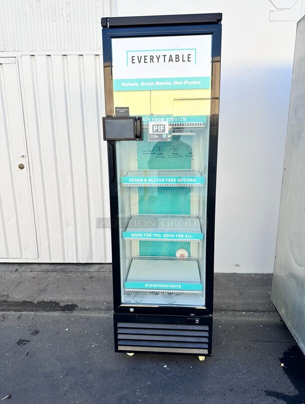 Late Model Atosa P380WA 22 cu ft Single Glass Section Refrigerated Merchandiser 115 Volt Working - Image 10 of 11