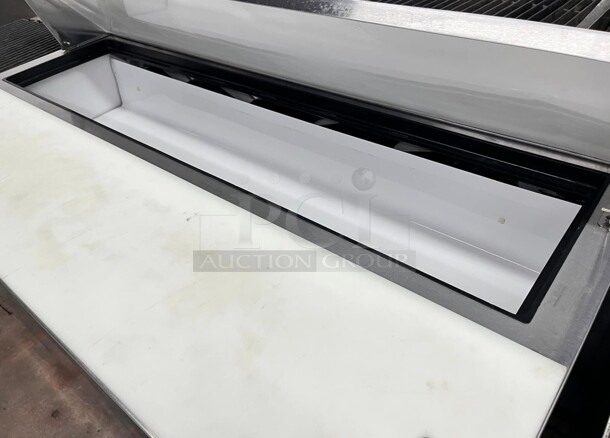Late Model True TSSU-60 60 inch Sandwich/Salad Prep Table w/ Refrigerated Base, 115v Working - Image 2 of 6