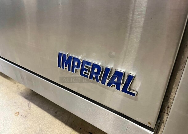 Fully Working Imperial IR-6 36 inch 6 Burner Gas Range w/ Standard Oven - Image 3 of 5