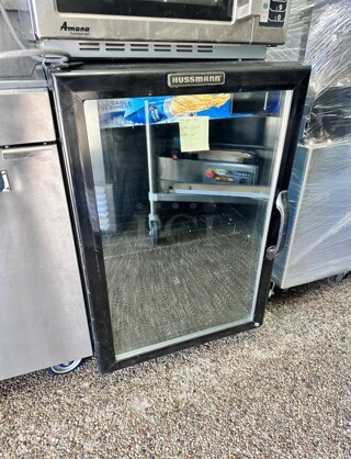 Nice Hussmann Upright Counter Top Glass  Cooler 115 Volt Working