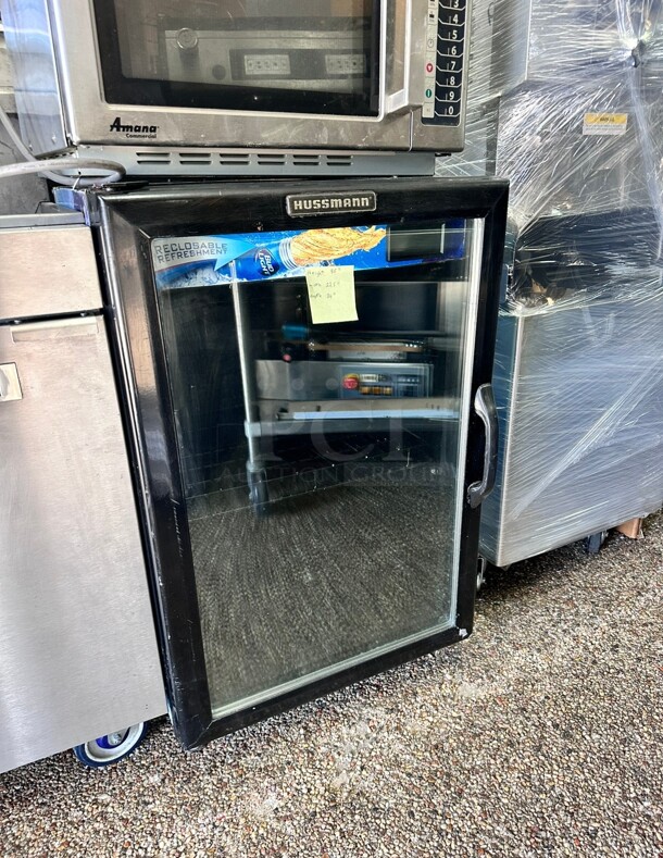 Nice Hussmann Upright Counter Top Glass  Cooler 115 Volt Working - Image 2 of 6