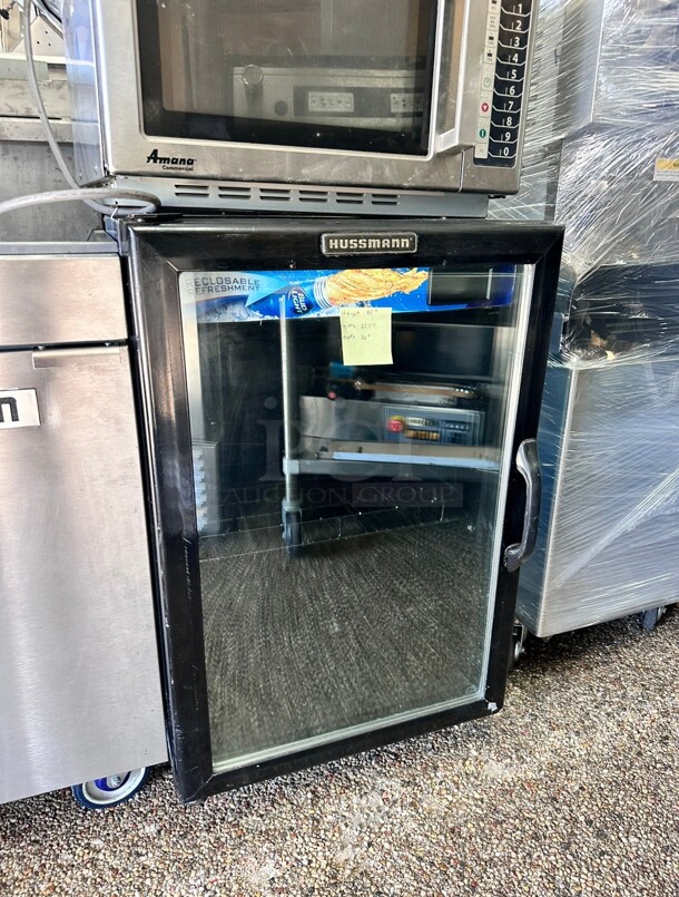 Nice Hussmann Upright Counter Top Glass  Cooler 115 Volt Working - Image 3 of 6