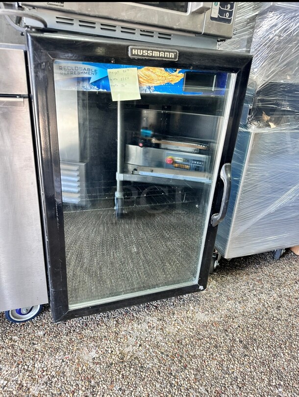 Nice Hussmann Upright Counter Top Glass  Cooler 115 Volt Working - Image 6 of 6