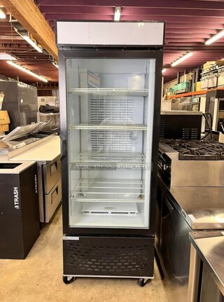 Late Model Universal Nolin MC750-1 by Beverage Air 26.5 CuFt MiraCool Reach-In Refrigerated Merchandiser 115 Volt Working