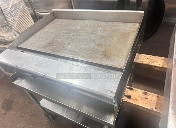 Excellent Condition American Range ARMG-36 36 inch Gas Griddle - Manual, 3/4 inch Steel Plate, Natural Gas Working - Image 4 of 5