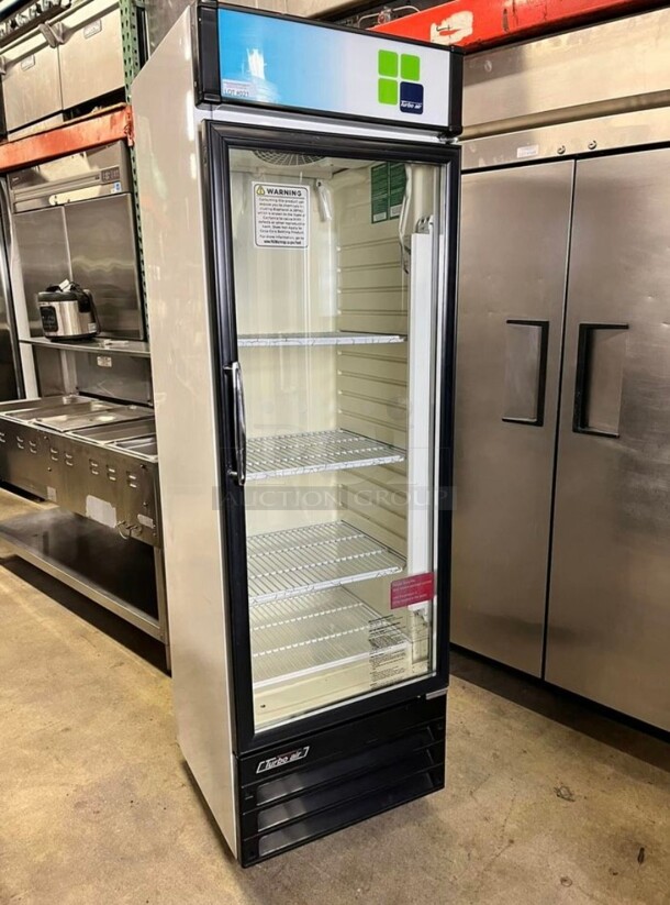 late Model Turbo Air TGM-14RV 24 inch One Section Glass Door Merchandiser, (1) Right Hinge Door, 115v Working - Image 2 of 7